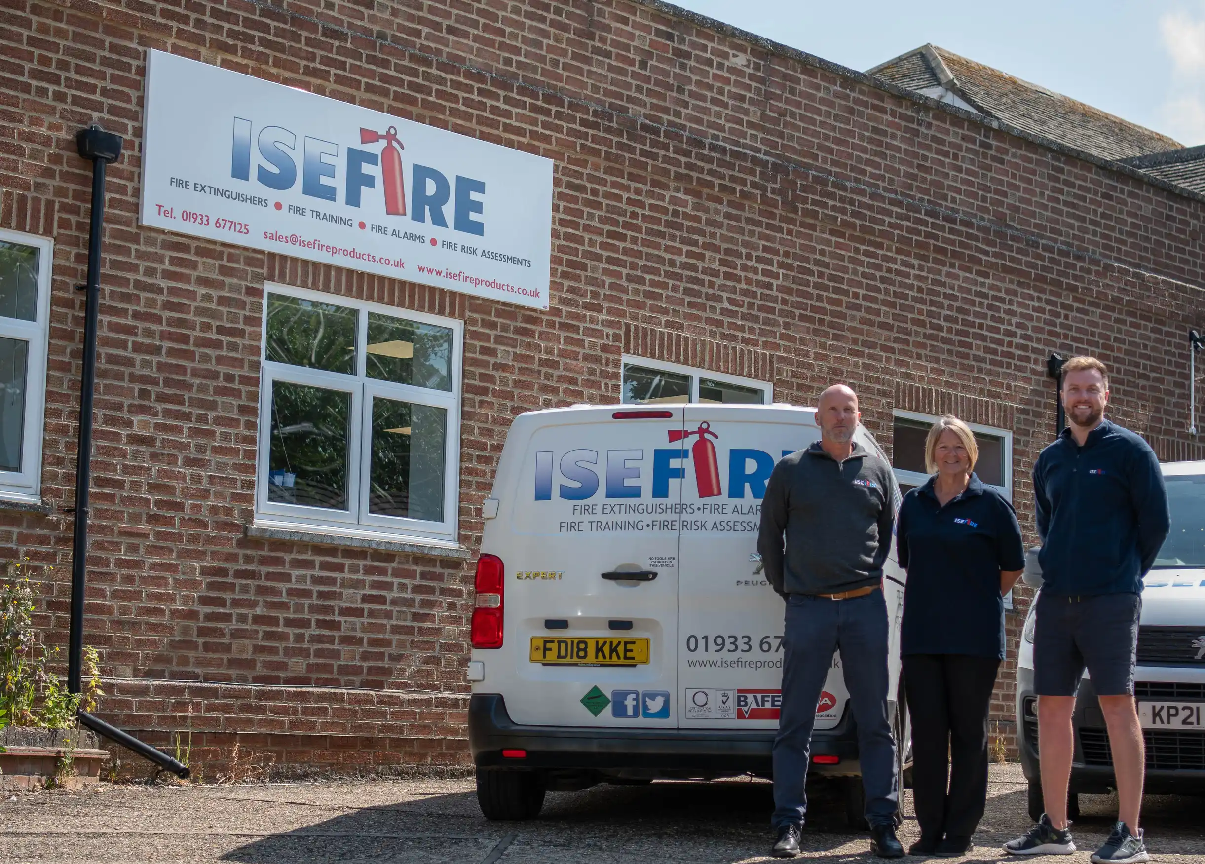 ISE Fire, fire extinguisher engineers.